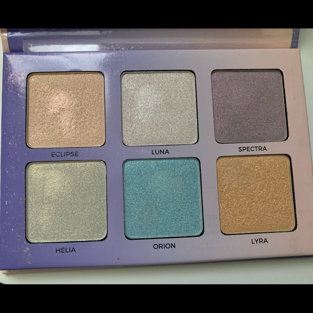 Anastasia 6 colour highlighter in Aurora